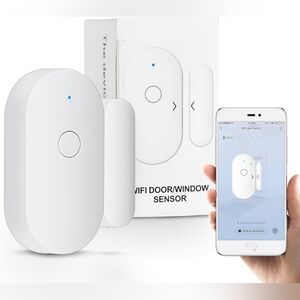 Smart WiFi Door and Window Sensor Alarm Home Security Alexa Google Home